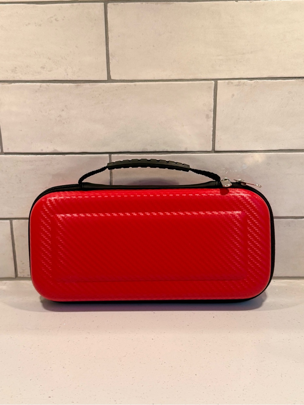 NEW! Nintendo Switch Red Hard Shell Travel Case